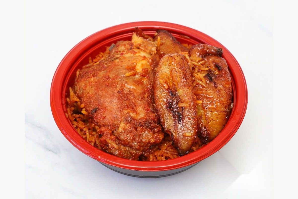 Jollof Combo – halal Nigerian food, Eve After Dark London